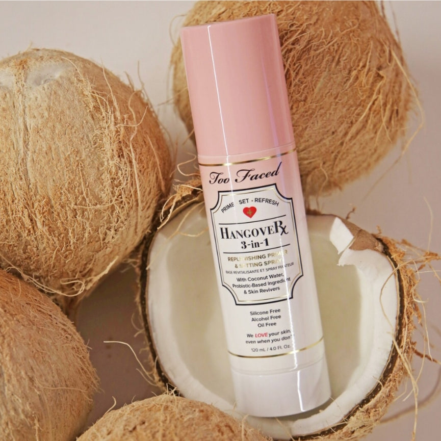 Hangover 3-in-1 Spray - Base de teint Revitalisante et Spray fixateur 3-en-1